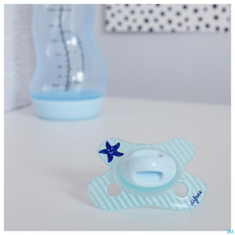 Difrax sucette newborn dental sil    -2/2m 1 796