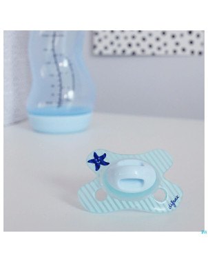Difrax sucette newborn dental sil    -2/2m 1 796
