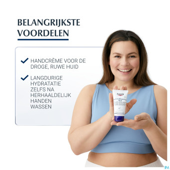 Eucerin urearepair plus creme mains 5% uree 75ml