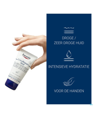 Eucerin urearepair plus creme mains 5% uree 75ml