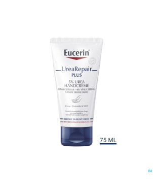 Eucerin urearepair plus creme mains 5% uree 75ml