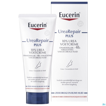 Eucerin urearepair plus creme pieds 10% uree 100ml