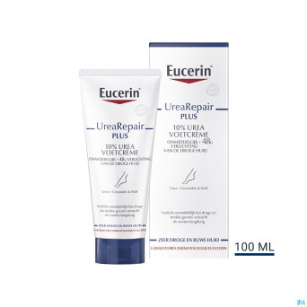 Eucerin urearepair plus creme pieds 10% uree 100ml