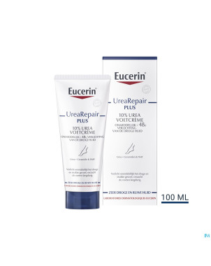 Eucerin urearepair plus creme pieds 10% uree 100ml