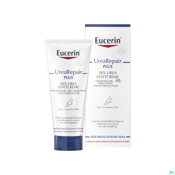 Eucerin urearepair plus creme pieds 10% uree 100ml