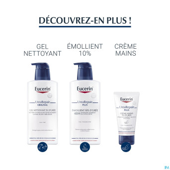 Eucerin urearepair plus creme pieds 10% uree 100ml