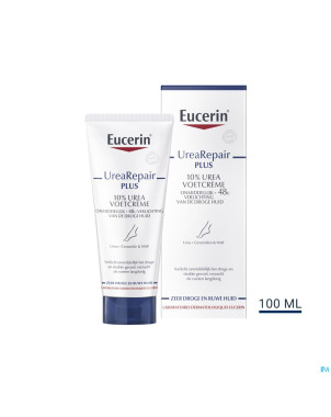 Eucerin urearepair plus creme pieds 10% uree 100ml