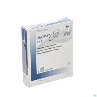 Aquacel ag pans hydrofiber ster   5x 5cm  3 403705