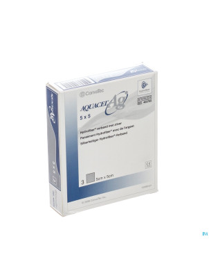 Aquacel ag pans hydrofiber ster   5x 5cm  3 403705