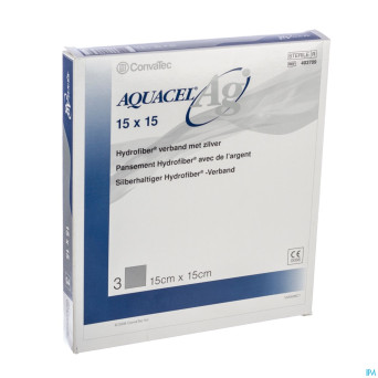 Aquacel ag pans hydrofiber ster  15x15cm  3 403709
