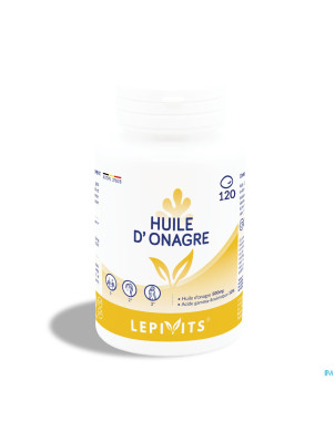 Lepivits huile onagre 500mg    caps 120