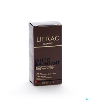 Lierac homme autobronzant gel hydratant tube  50ml
