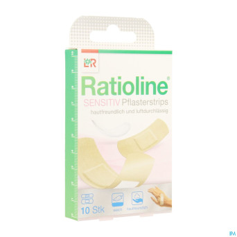 Ratioline sensitive pansement strips    10 19901