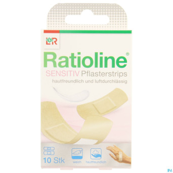 Ratioline sensitive pansement strips    10 19901