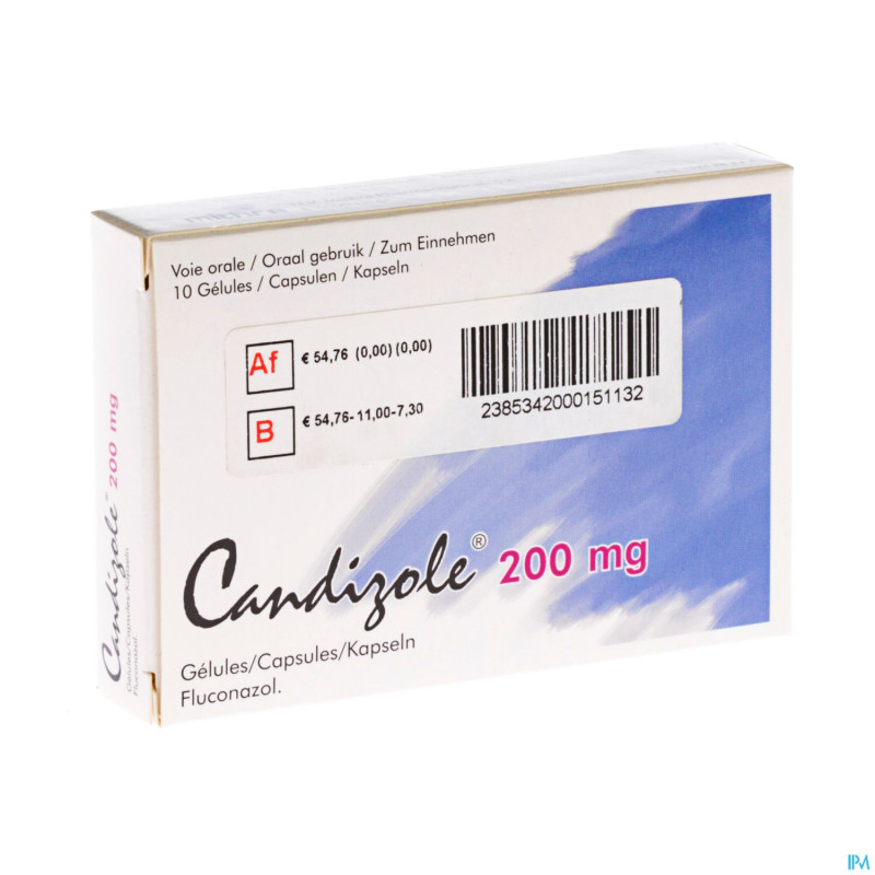Candizole caps 10 x 200 mg