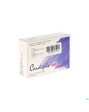 Candizole caps 20 x 200 mg