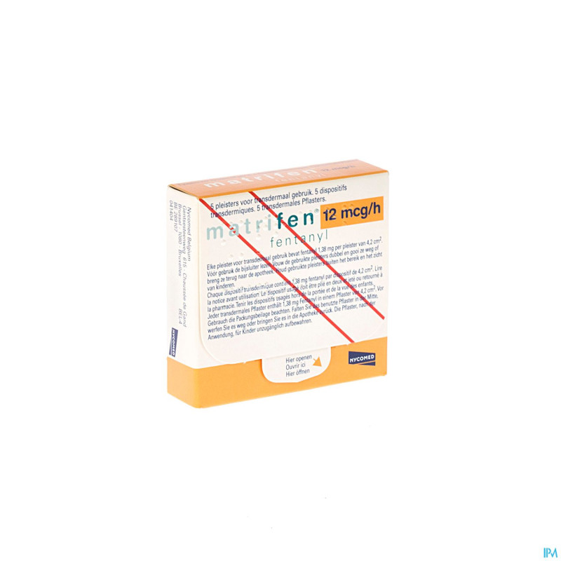 Matrifen 12 ug/h  disp transderm  5