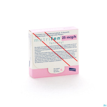 Matrifen 25 ug/h  disp transderm 10