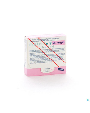 Matrifen 25 ug/h  disp transderm 10