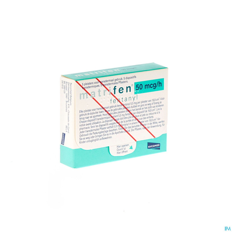 Matrifen 50 ug/h  disp transderm  5