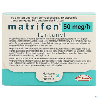 Matrifen 50 ug/h  disp transderm 10