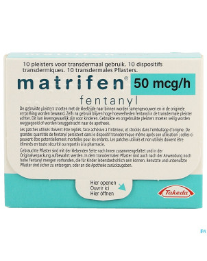 Matrifen 50 ug/h  disp transderm 10