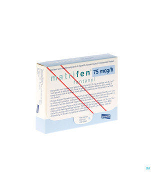 Matrifen 75 ug/h  disp transderm  5