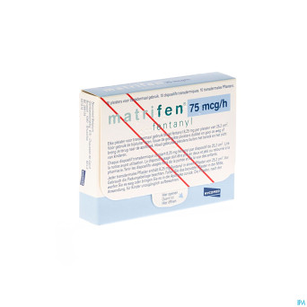 Matrifen 75 ug/h  disp transderm 10