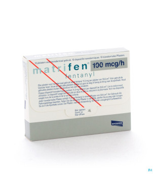 Matrifen 100 ug/h  disp transderm 10