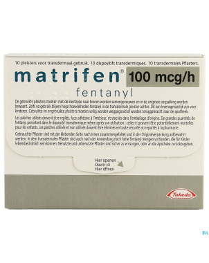 Matrifen 100 ug/h  disp transderm 10