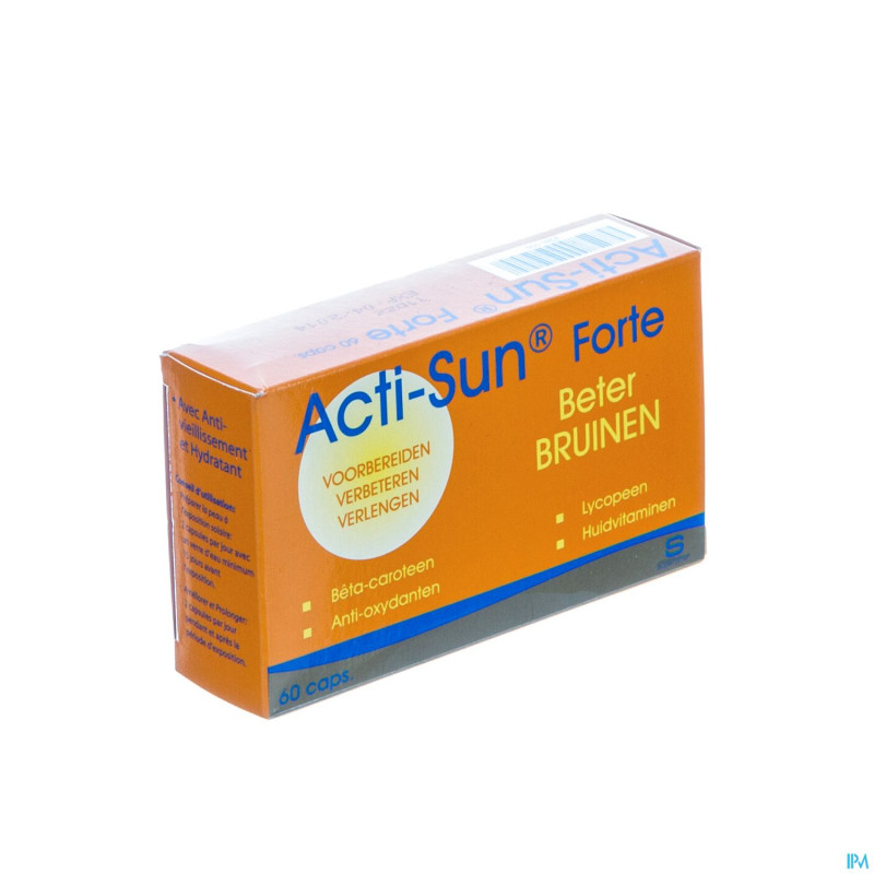 Acti-sun forte    caps  60
