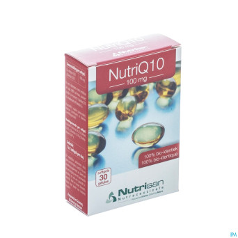 Nutri q10 100mg    softgels  30    nutrisan