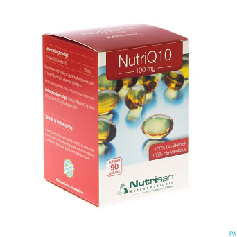 Nutri q10 100mg    softgels  90    nutrisan