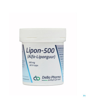 Lipon    caps 60x500mg    deba