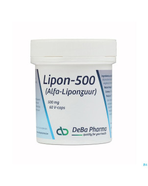 Lipon    caps 60x500mg    deba