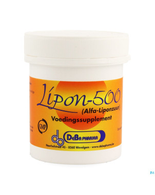 Lipon    caps 60x500mg    deba