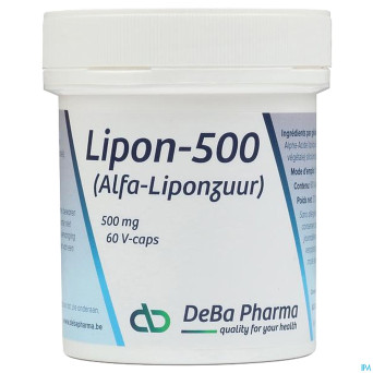 Lipon    caps 60x500mg    deba
