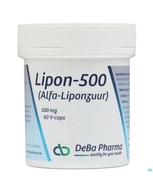 Lipon    caps 60x500mg    deba