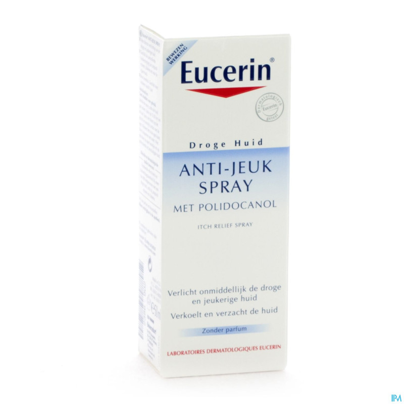 Eucerin peau seche spray anti demangeaisons   50ml