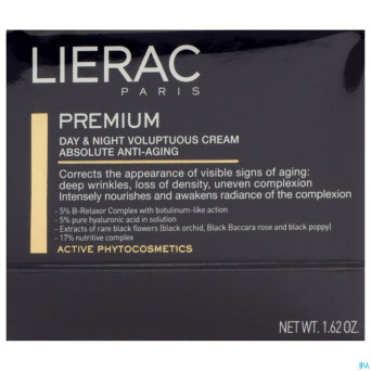 Lierac exclusive premium ex cr a/rides pot  50ml