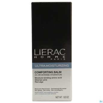 Lierac homme ultra hydratant baume ps tube 50ml