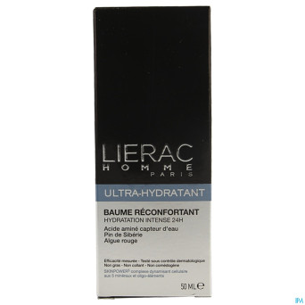 Lierac homme ultra hydratant baume ps tube 50ml
