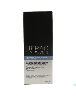 Lierac homme ultra hydratant baume ps tube 50ml
