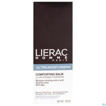 Lierac homme ultra hydratant baume ps tube 50ml