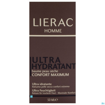 Lierac homme ultra hydratant baume ps tube 50ml