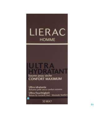 Lierac homme ultra hydratant baume ps tube 50ml