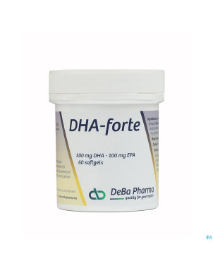 Dha forte    caps  60x500mg    deba