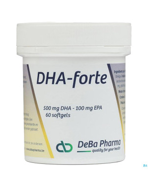 Dha forte    caps  60x500mg    deba