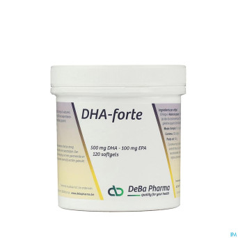 Dha forte    caps 120x500mg    deba