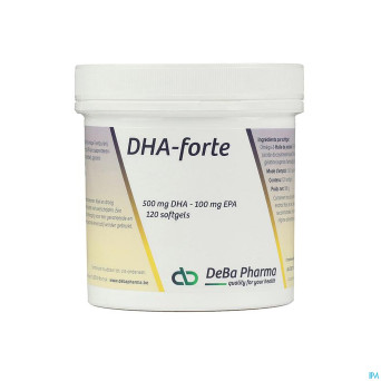 Dha forte    caps 120x500mg    deba